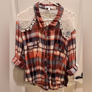 NWOT Button up Top Size 3X